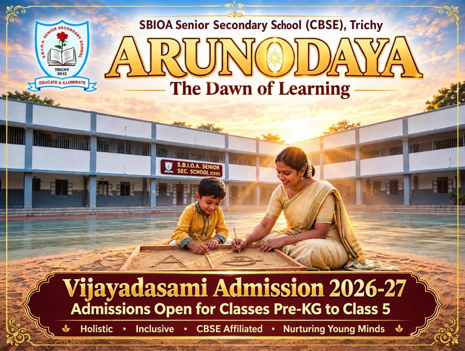 Admissions Open 2026 - 2027